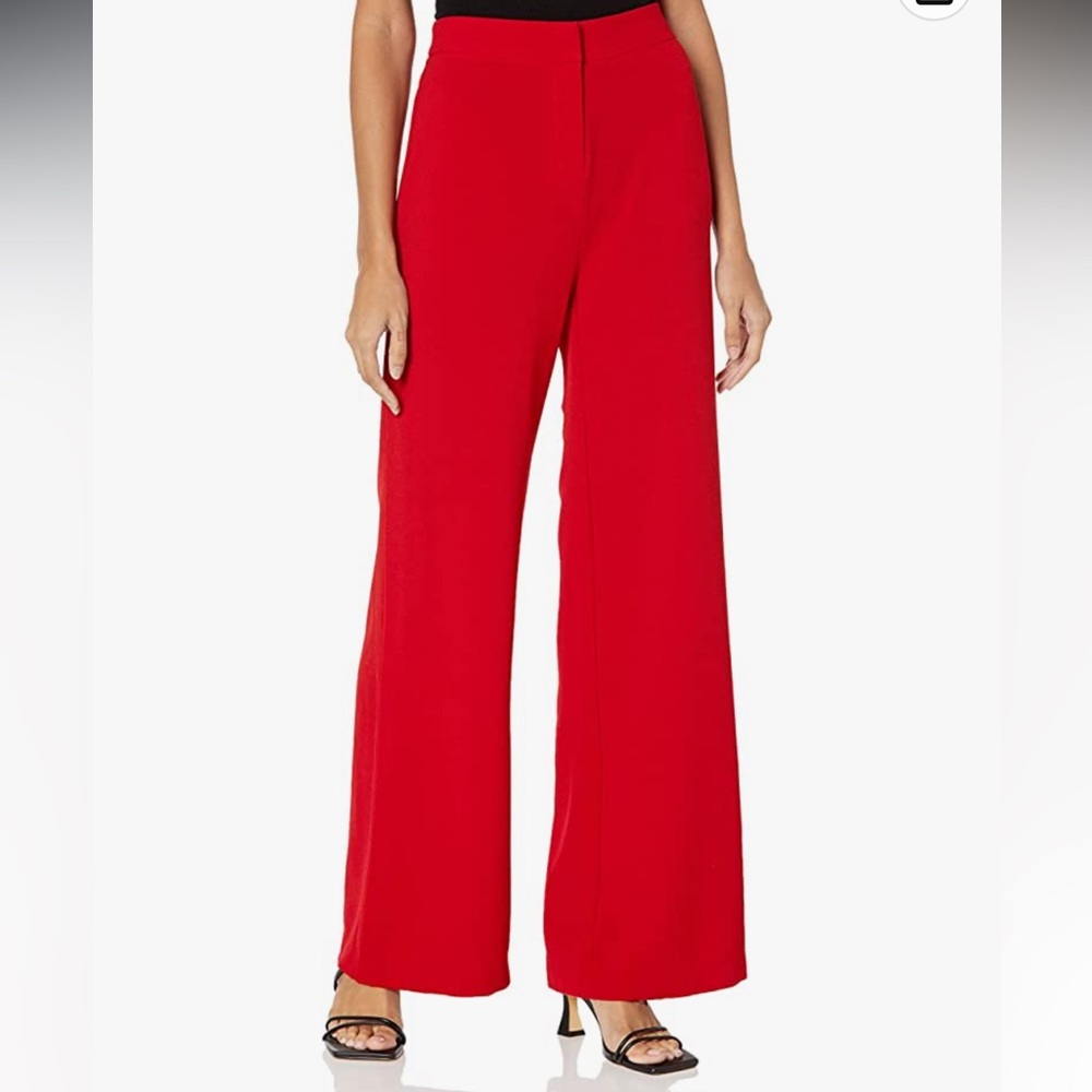 Brand New Nanette Red Flare Pant